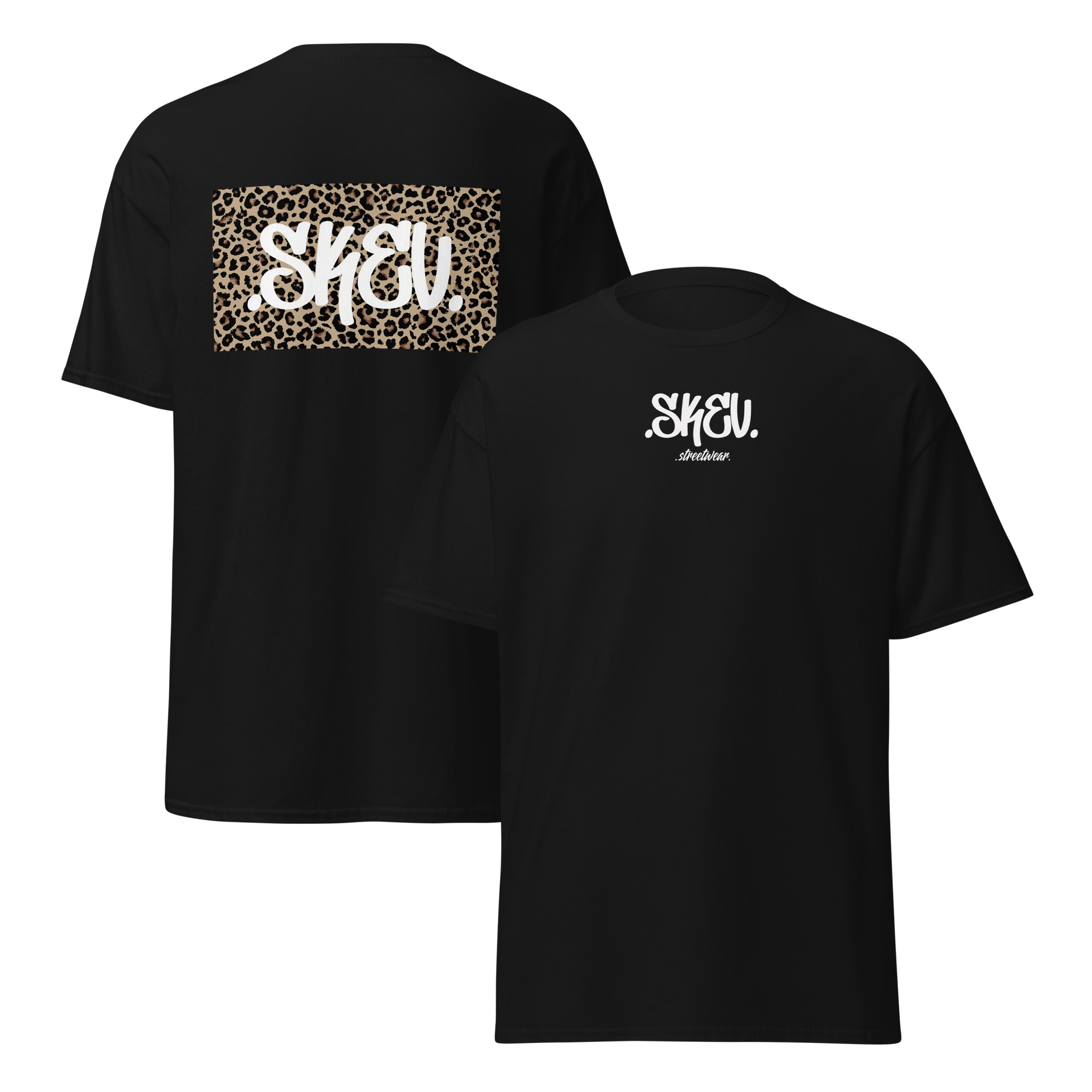 T-shirt SKEV Léopard